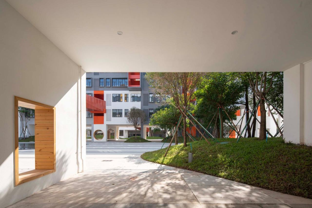 BIM建筑|南海桂城金桂高中 / 竖梁社 BIM建筑|南海桂城金桂高中 / 竖梁社