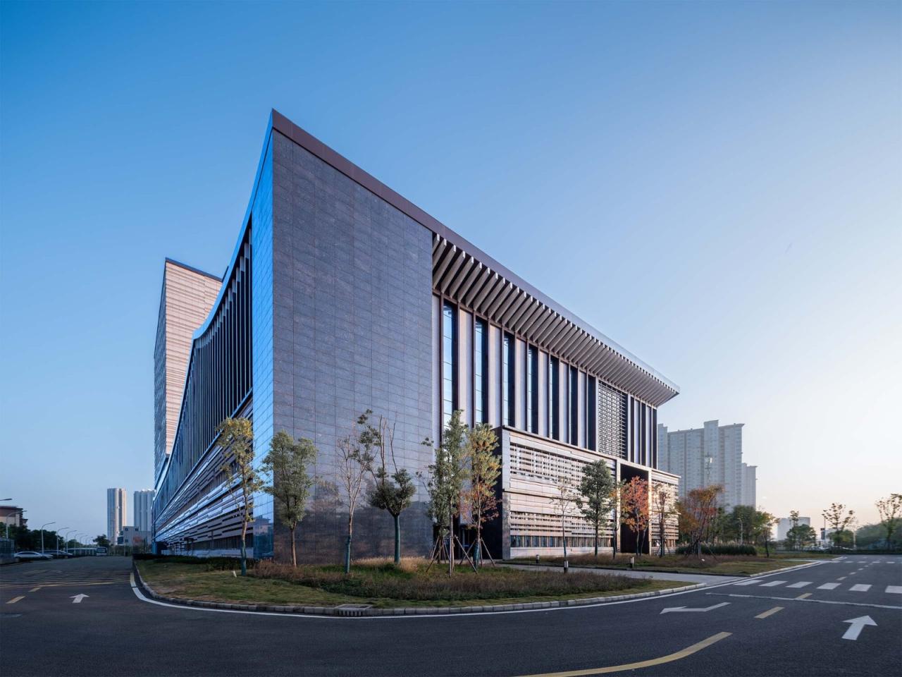 BIM建筑|湖北省档案馆新馆 / 中南建筑设计院 BIM建筑|湖北省档案馆新馆 / 中南建筑设计院