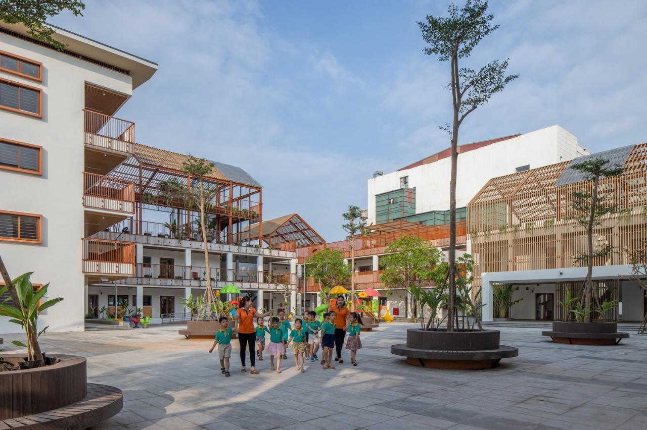 BIM建筑|Dich Vong Hau 幼儿园 / Sunjin Vietnam Joinventure Company BIM建筑|Dich Vong Hau 幼儿园 / Sunjin Vietnam Joinventure Company