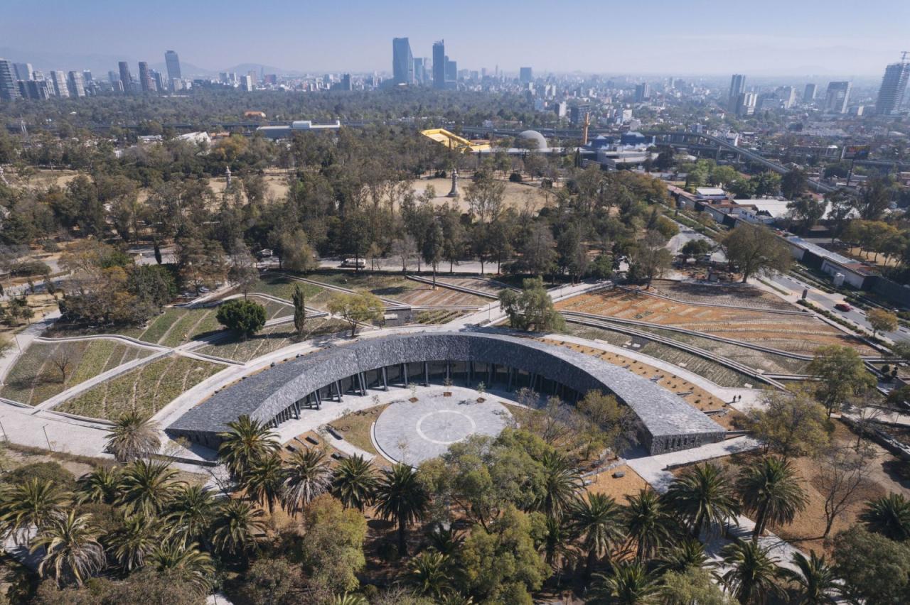 BIM建筑|覆盖在大地上,查普尔特佩克环境文化中心 / ERREqERRE Arquitectura y Urbanismo + Taller ID BIM建筑|覆盖在大地上,查普尔特佩克环境文化中心 / ERREqERRE Arquitectura y Urbanismo + Taller ID