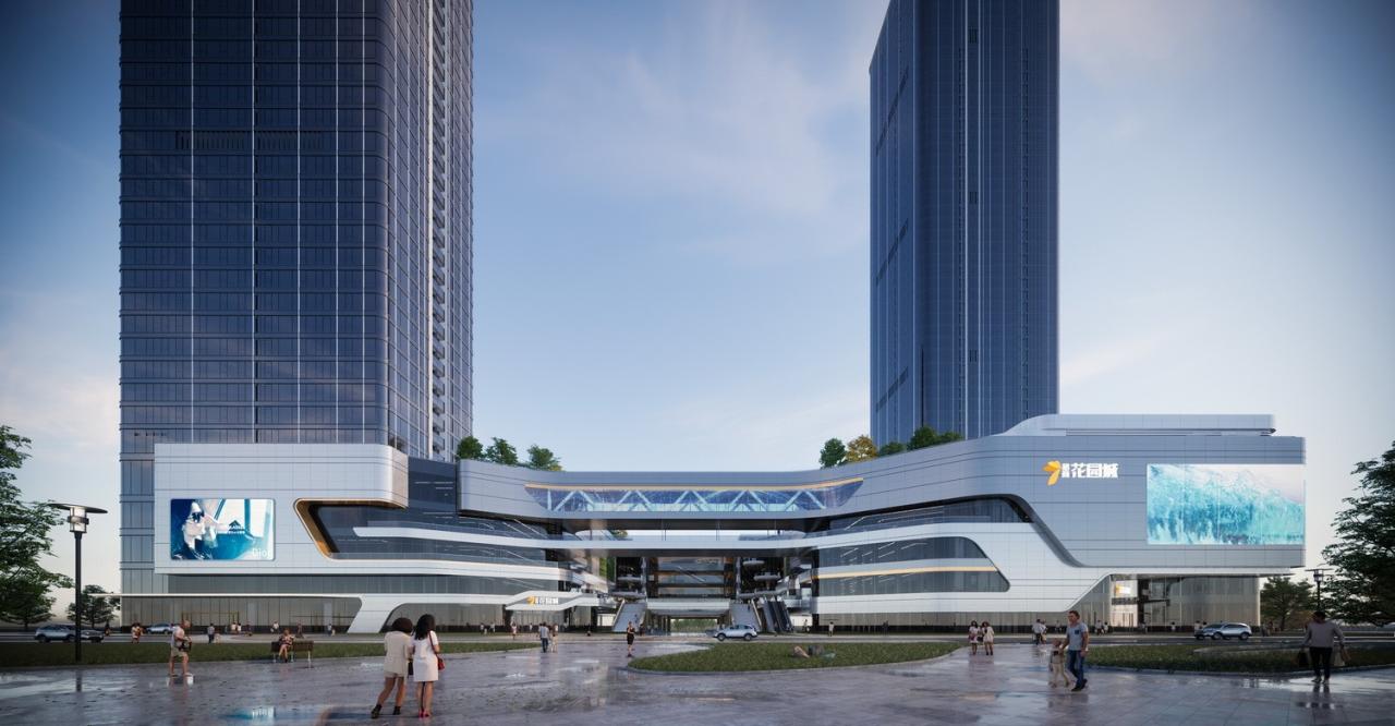BIM建筑|长沙招商梅溪湖花园城方案首发:【二十四时·森活童行】科技生态有氧MALL / 三益中国 BIM建筑|长沙招商梅溪湖花园城方案首发:【二十四时·森活童行】科技生态有氧MALL / 三益中国