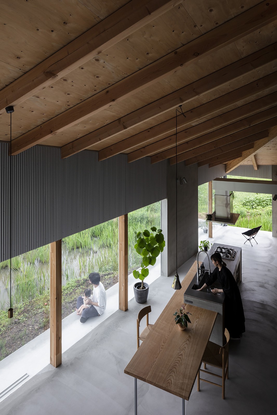BIM建筑|海原镇的地板和屋顶 / SAI建筑工作室 BIM建筑|海原镇的地板和屋顶 / SAI建筑工作室