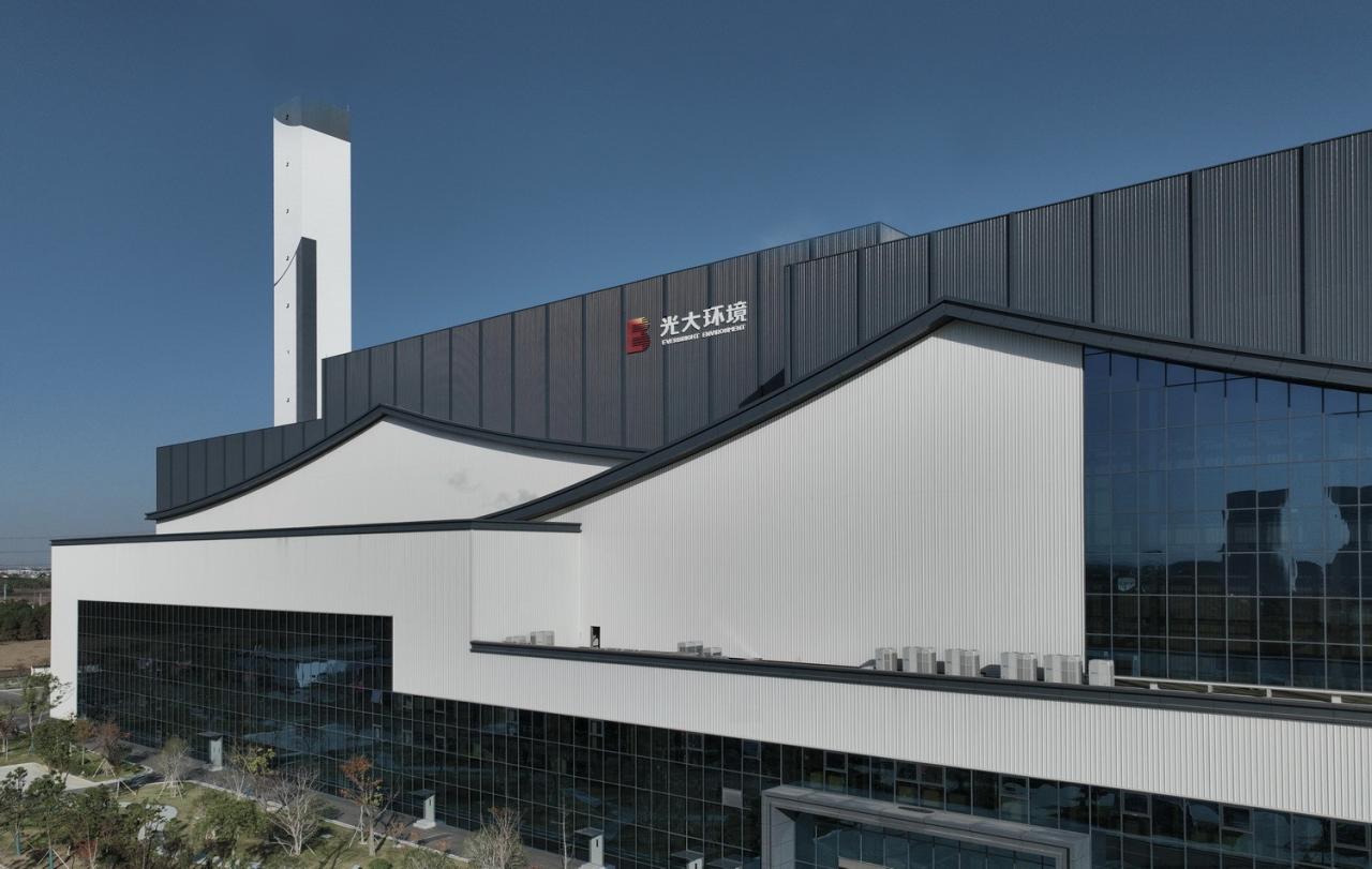 BIM建筑|锡东生活垃圾焚烧发电厂外立面改造 / 广州华科工程技术有限公司 BIM建筑|锡东生活垃圾焚烧发电厂外立面改造 / 广州华科工程技术有限公司