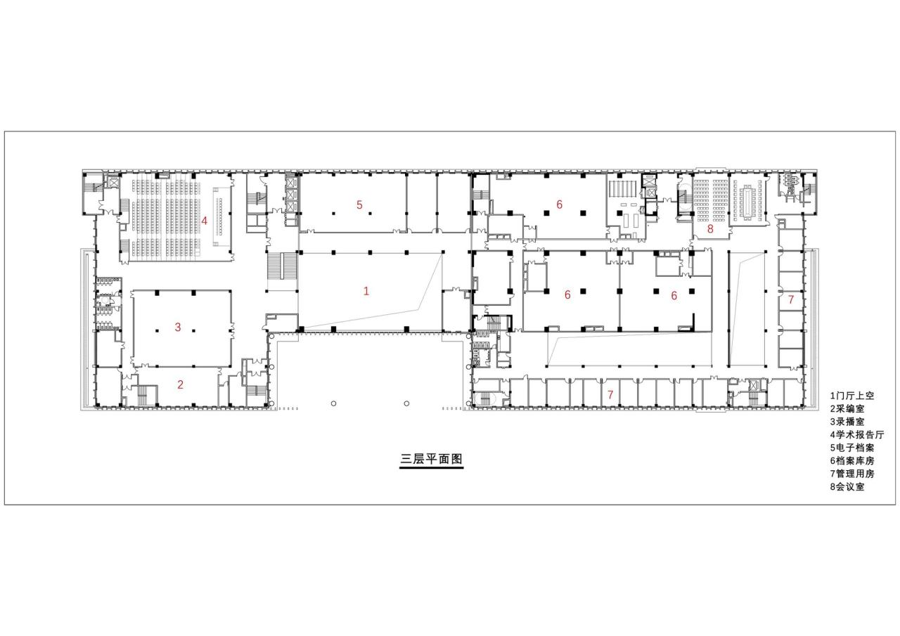 BIM建筑|湖北省档案馆新馆 / 中南建筑设计院 BIM建筑|湖北省档案馆新馆 / 中南建筑设计院