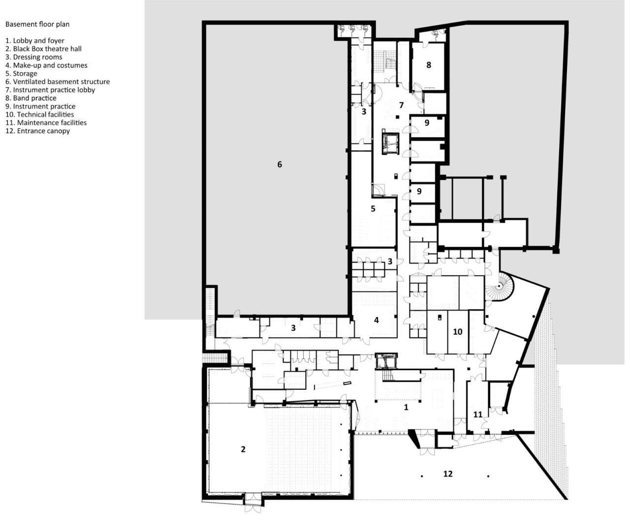 BIM建筑|Lumit 艺术高中 / Lukkairoinen 建筑事务所 BIM建筑|Lumit 艺术高中 / Lukkairoinen 建筑事务所