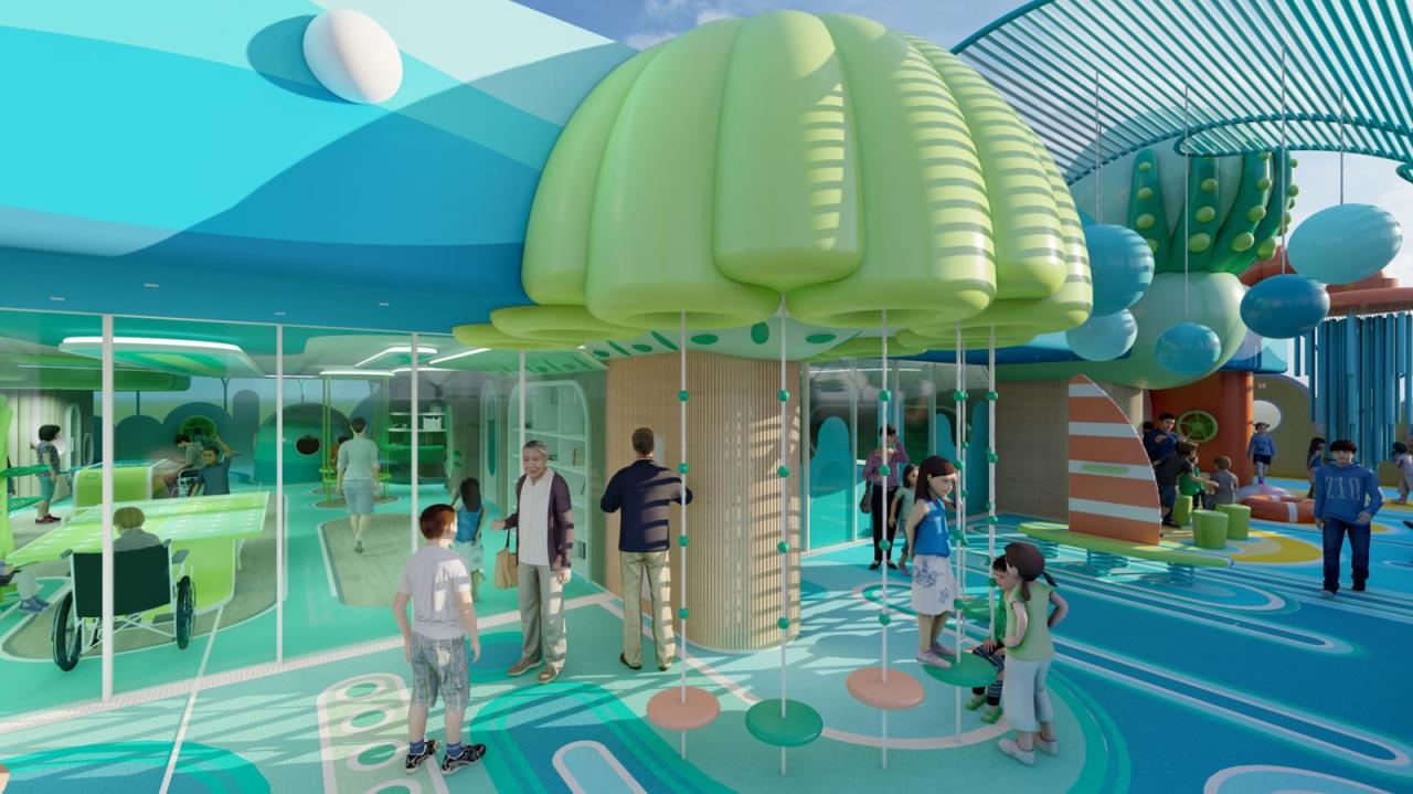 BIM建筑|癌症儿童的魔法谷 / 佰筑设计 BIM建筑|癌症儿童的魔法谷 / 佰筑设计