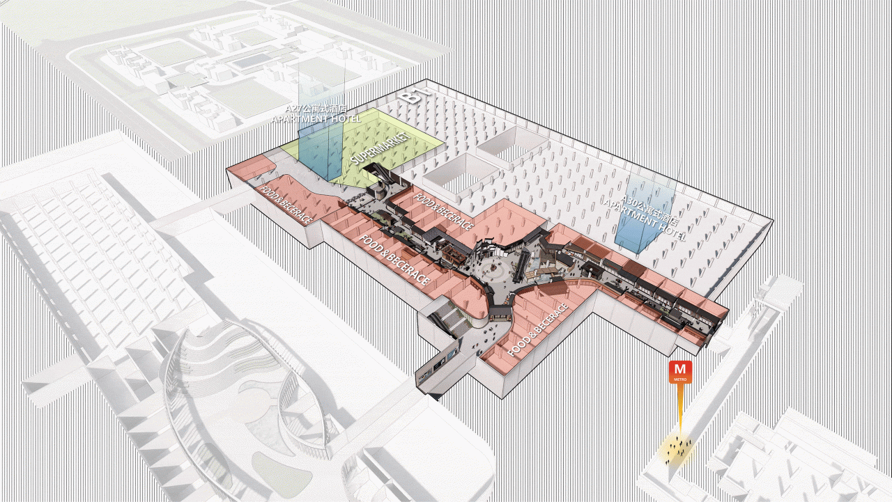 BIM建筑|长沙招商梅溪湖花园城方案首发:【二十四时·森活童行】科技生态有氧MALL / 三益中国 BIM建筑|长沙招商梅溪湖花园城方案首发:【二十四时·森活童行】科技生态有氧MALL / 三益中国