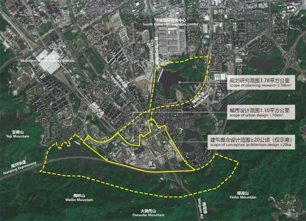 BIM建筑|正式公告丨深圳市梅林关片区城市设计国际咨询 BIM建筑|正式公告丨深圳市梅林关片区城市设计国际咨询