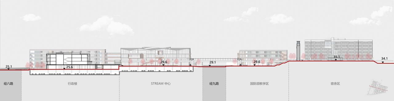 BIM建筑|南京中华中学雨花校区 / 东南大学建筑设计研究院 BIM建筑|南京中华中学雨花校区 / 东南大学建筑设计研究院