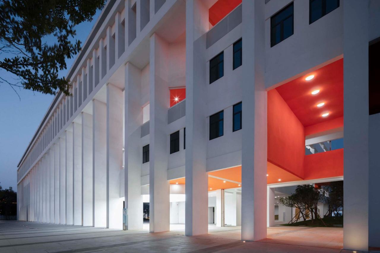 BIM建筑|南海桂城金桂高中 / 竖梁社 BIM建筑|南海桂城金桂高中 / 竖梁社