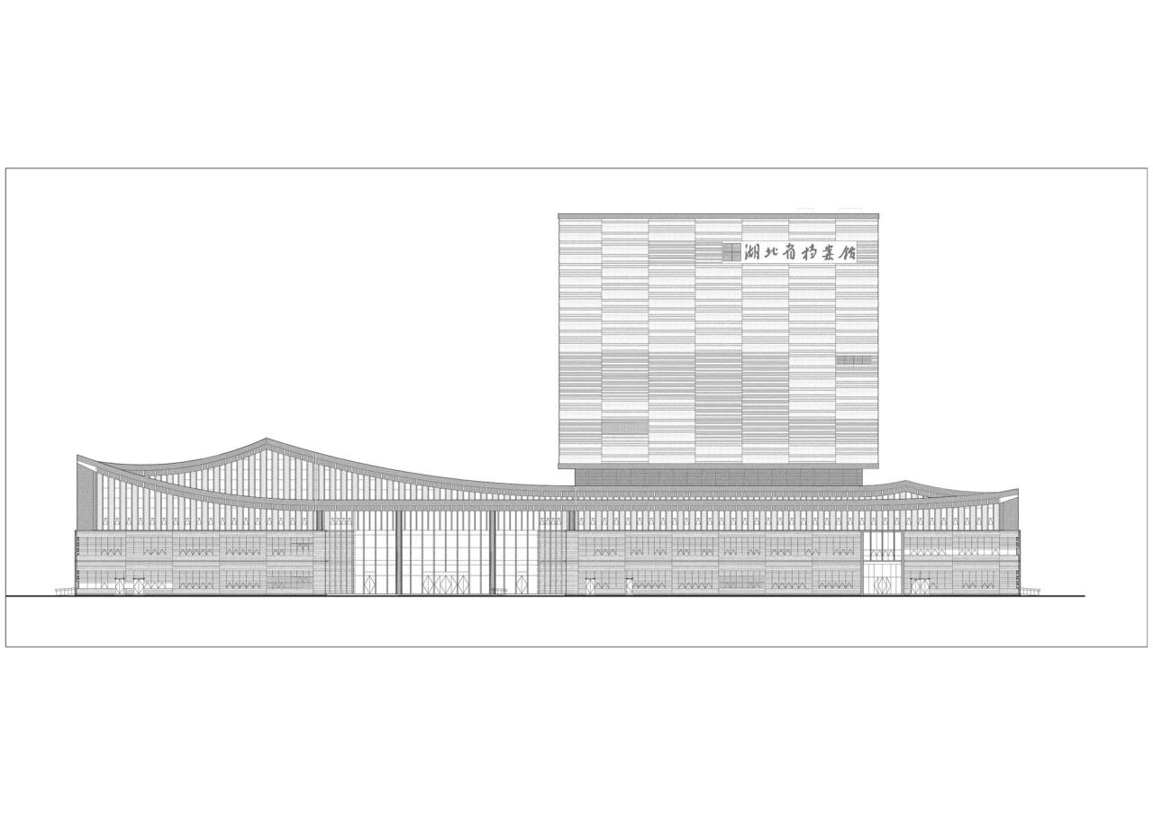 BIM建筑|湖北省档案馆新馆 / 中南建筑设计院 BIM建筑|湖北省档案馆新馆 / 中南建筑设计院