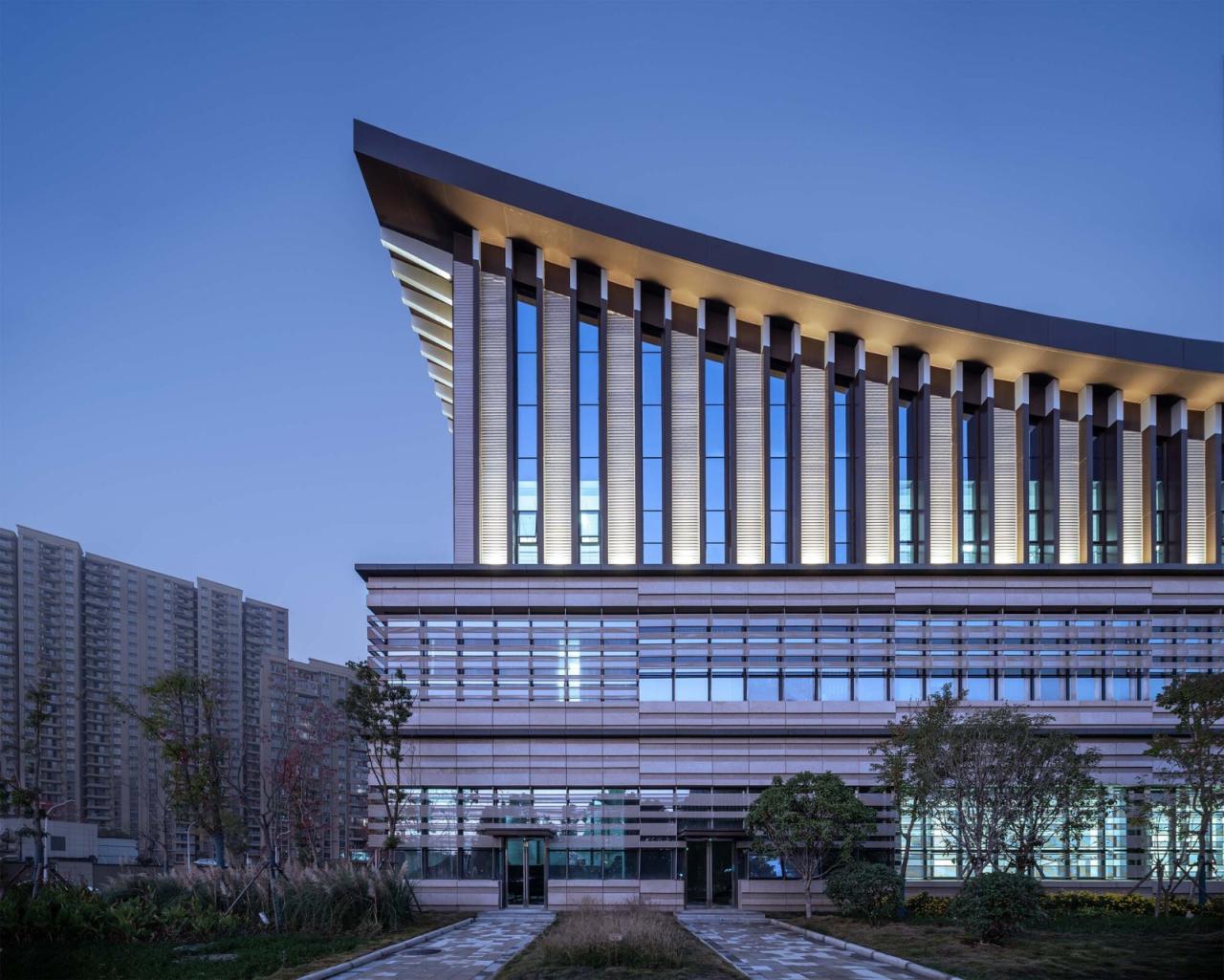 BIM建筑|湖北省档案馆新馆 / 中南建筑设计院 BIM建筑|湖北省档案馆新馆 / 中南建筑设计院