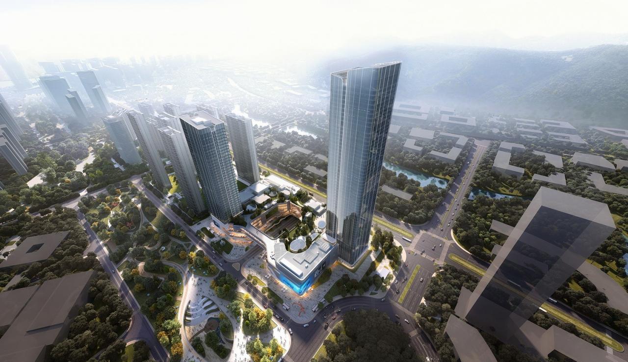 BIM建筑|长沙招商梅溪湖花园城方案首发:【二十四时·森活童行】科技生态有氧MALL / 三益中国 BIM建筑|长沙招商梅溪湖花园城方案首发:【二十四时·森活童行】科技生态有氧MALL / 三益中国