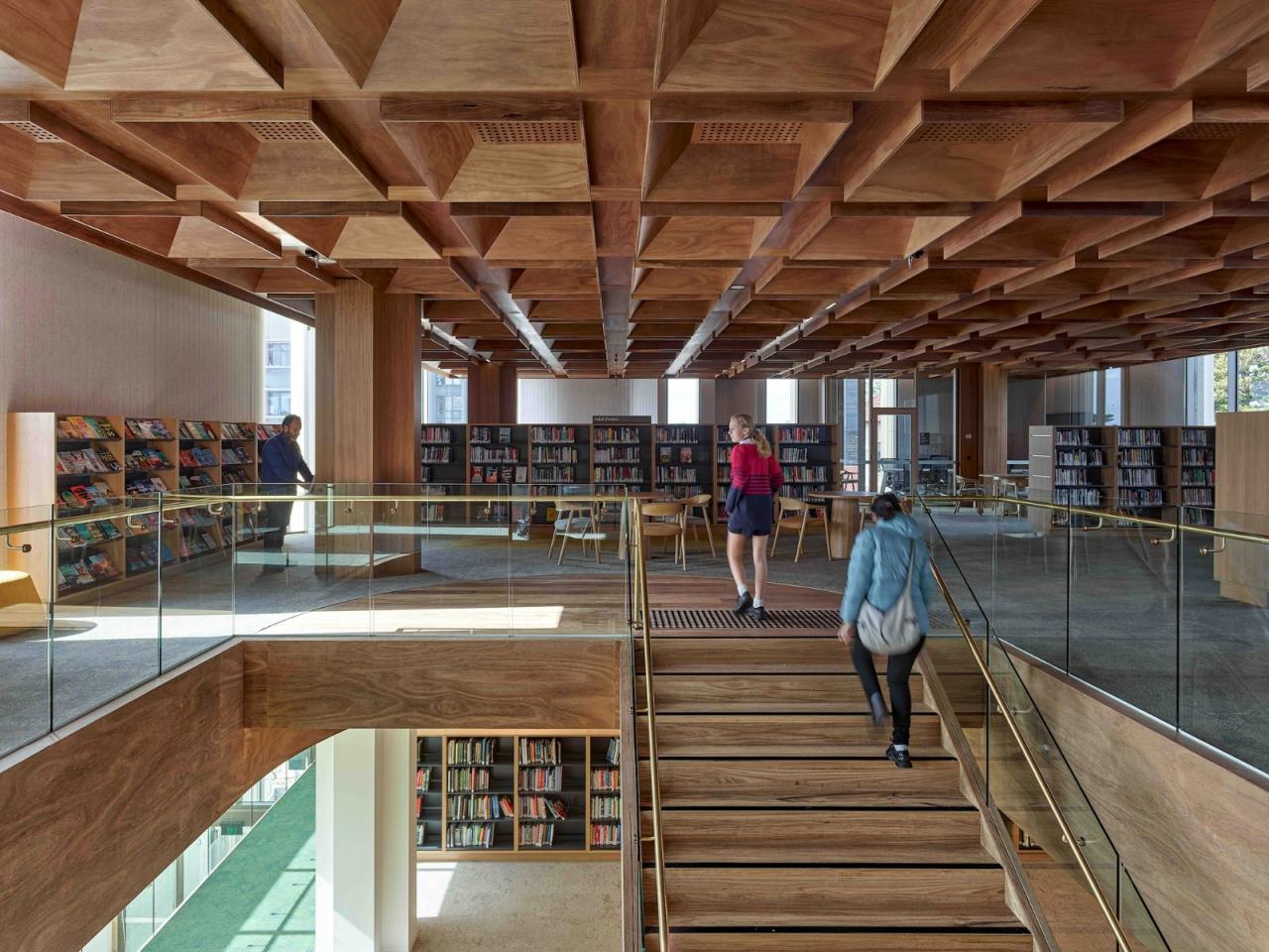 BIM建筑|瓦南布尔图书馆与学习中心 / Kosloff Architecture BIM建筑|瓦南布尔图书馆与学习中心 / Kosloff Architecture