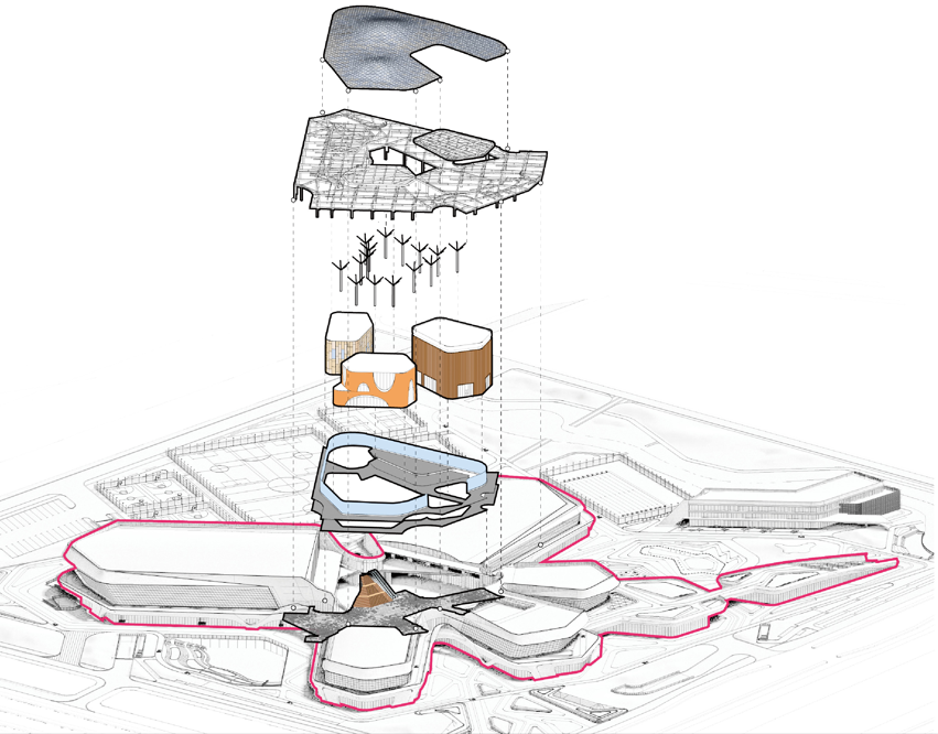 BIM建筑|体育运动催化城市生活:桐乡市全民健身中心暨李宁体育园 / PTD柏涛设计 BIM建筑|体育运动催化城市生活:桐乡市全民健身中心暨李宁体育园 / PTD柏涛设计