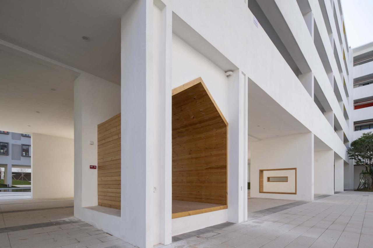 BIM建筑|南海桂城金桂高中 / 竖梁社 BIM建筑|南海桂城金桂高中 / 竖梁社