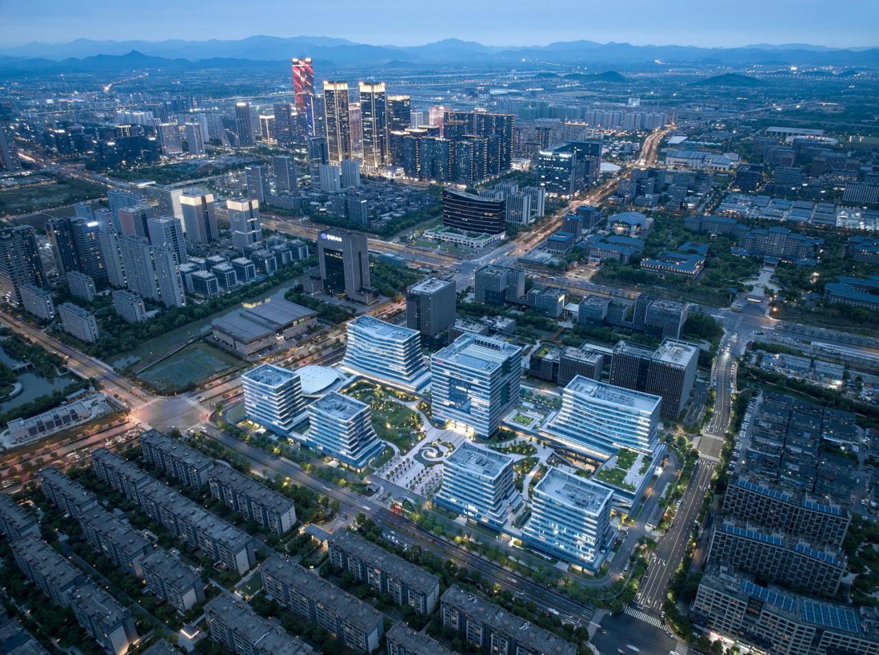 BIM建筑|科创办公:中电海康集团总部 / 中国联合工程有限公司 BIM建筑|科创办公:中电海康集团总部 / 中国联合工程有限公司