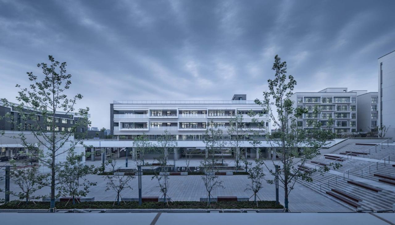 BIM建筑|南京中华中学雨花校区 / 东南大学建筑设计研究院 BIM建筑|南京中华中学雨花校区 / 东南大学建筑设计研究院