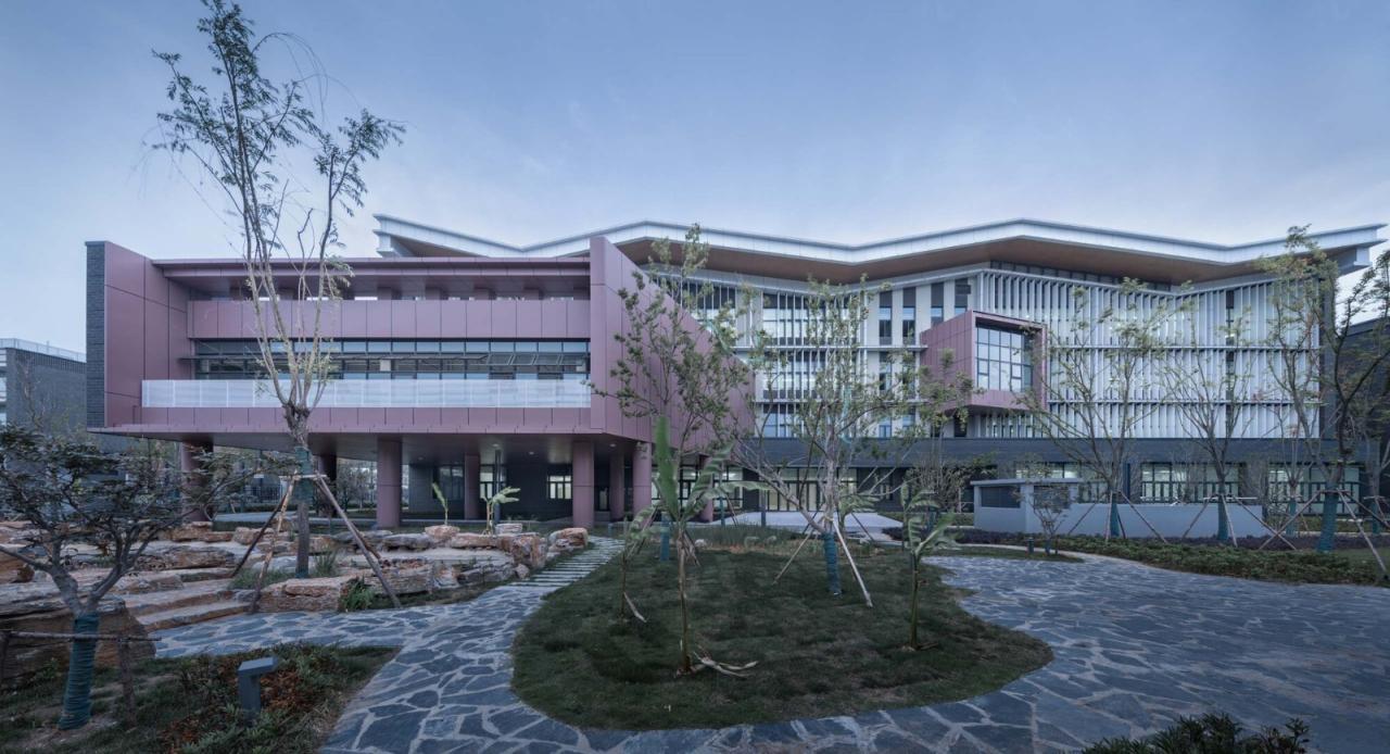 BIM建筑|南京中华中学雨花校区 / 东南大学建筑设计研究院 BIM建筑|南京中华中学雨花校区 / 东南大学建筑设计研究院