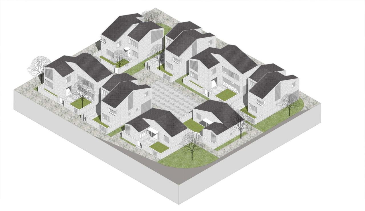 BIM建筑|阜宁县益林镇穆沟村新型社区 / 南大设计院周凌工作室 BIM建筑|阜宁县益林镇穆沟村新型社区 / 南大设计院周凌工作室