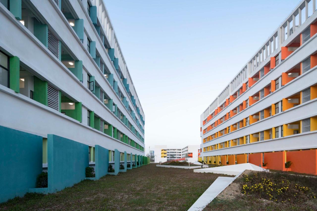 BIM建筑|南海桂城金桂高中 / 竖梁社 BIM建筑|南海桂城金桂高中 / 竖梁社