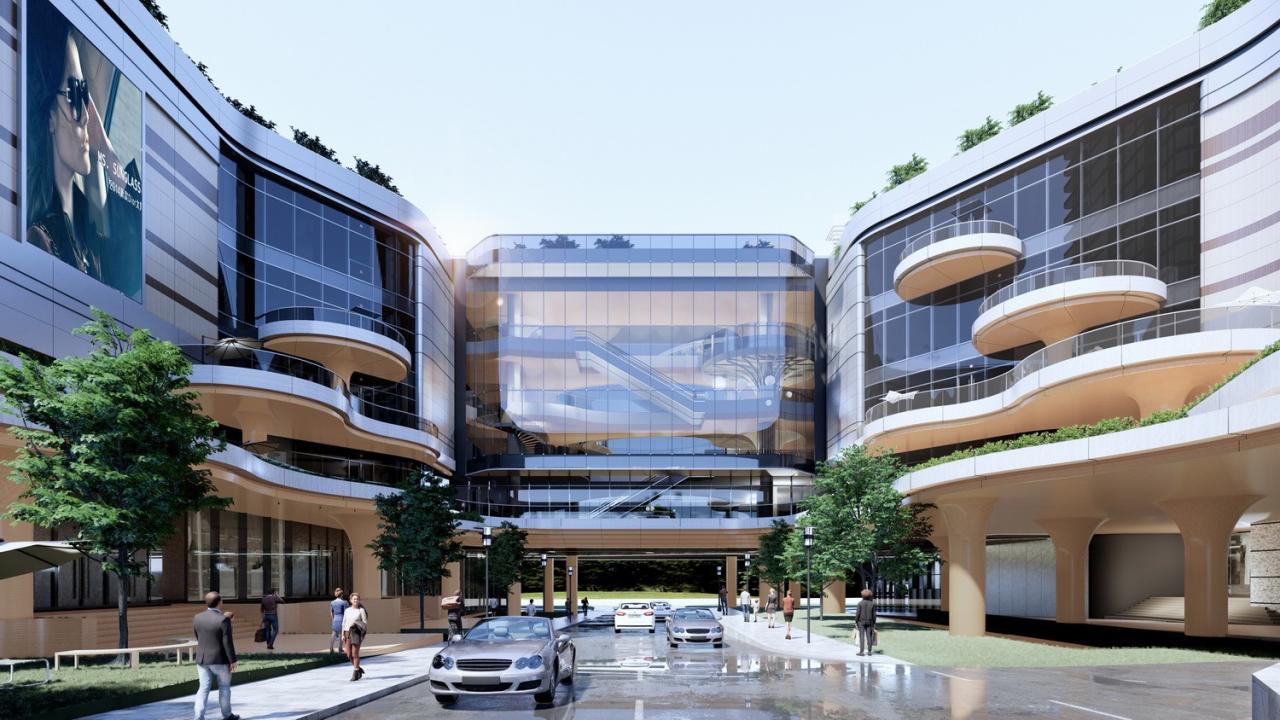 BIM建筑|长沙招商梅溪湖花园城方案首发:【二十四时·森活童行】科技生态有氧MALL / 三益中国 BIM建筑|长沙招商梅溪湖花园城方案首发:【二十四时·森活童行】科技生态有氧MALL / 三益中国