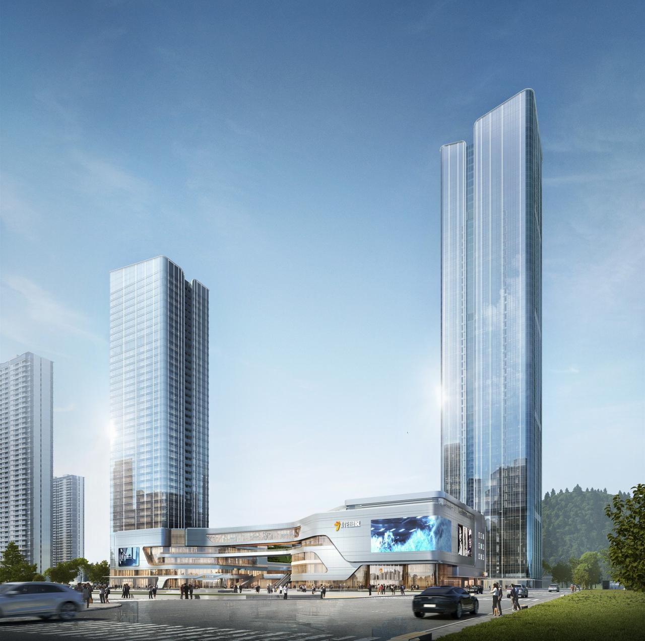 BIM建筑|长沙招商梅溪湖花园城方案首发:【二十四时·森活童行】科技生态有氧MALL / 三益中国 BIM建筑|长沙招商梅溪湖花园城方案首发:【二十四时·森活童行】科技生态有氧MALL / 三益中国