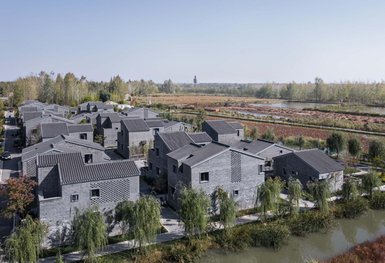 BIM建筑|阜宁县益林镇穆沟村新型社区 / 南大设计院周凌工作室 BIM建筑|阜宁县益林镇穆沟村新型社区 / 南大设计院周凌工作室