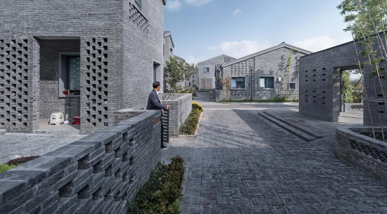 BIM建筑|阜宁县益林镇穆沟村新型社区 / 南大设计院周凌工作室 BIM建筑|阜宁县益林镇穆沟村新型社区 / 南大设计院周凌工作室