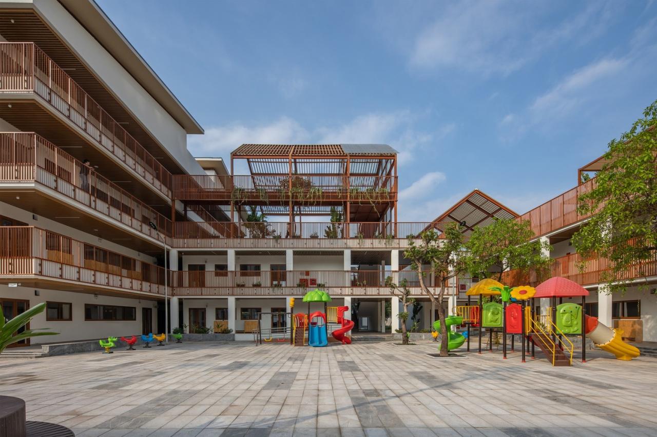 BIM建筑|Dich Vong Hau 幼儿园 / Sunjin Vietnam Joinventure Company BIM建筑|Dich Vong Hau 幼儿园 / Sunjin Vietnam Joinventure Company