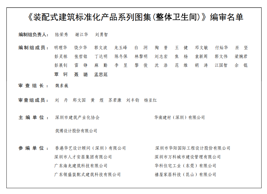 装配式政策|四部齐发!深圳市首批《装配式建筑标准化产品系列图集》重磅发布,4月1日起实施 装配式政策|四部齐发!深圳市首批《装配式建筑标准化产品系列图集》重磅发布,4月1日起实施