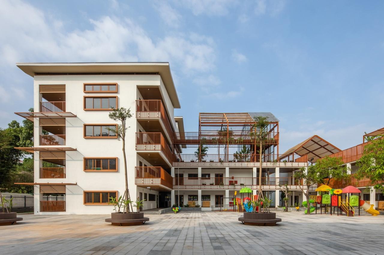 BIM建筑|Dich Vong Hau 幼儿园 / Sunjin Vietnam Joinventure Company BIM建筑|Dich Vong Hau 幼儿园 / Sunjin Vietnam Joinventure Company