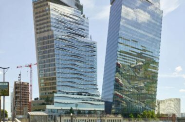 BIM建筑|让·努维尔在巴黎完成倾斜的摩天大楼-BIM建筑网