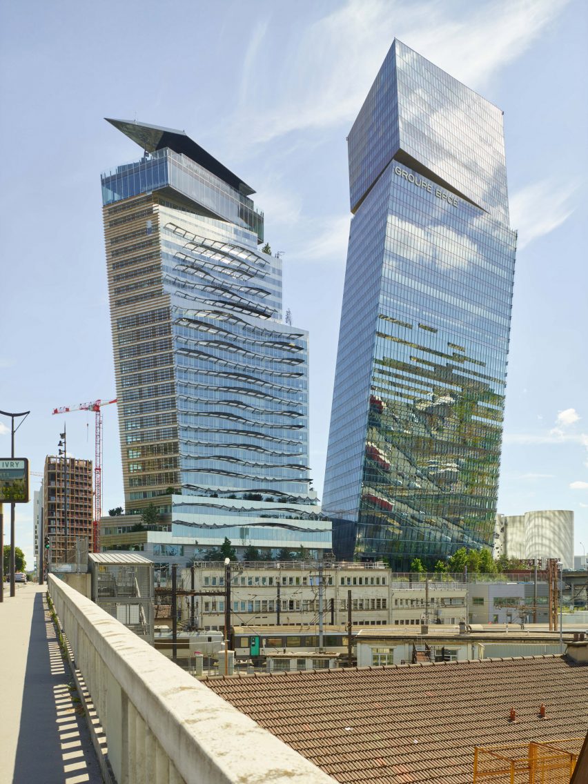 BIM建筑|让·努维尔在巴黎完成倾斜的摩天大楼 BIM建筑|让·努维尔在巴黎完成倾斜的摩天大楼