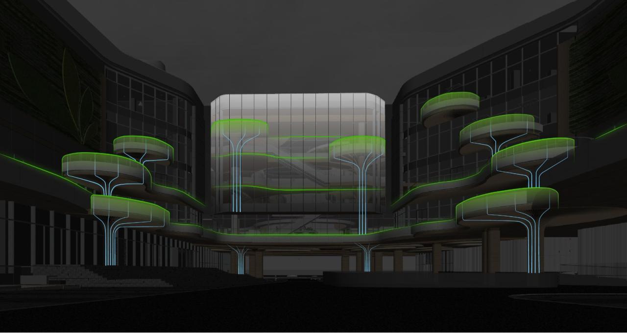 BIM建筑|长沙招商梅溪湖花园城方案首发:【二十四时·森活童行】科技生态有氧MALL / 三益中国 BIM建筑|长沙招商梅溪湖花园城方案首发:【二十四时·森活童行】科技生态有氧MALL / 三益中国