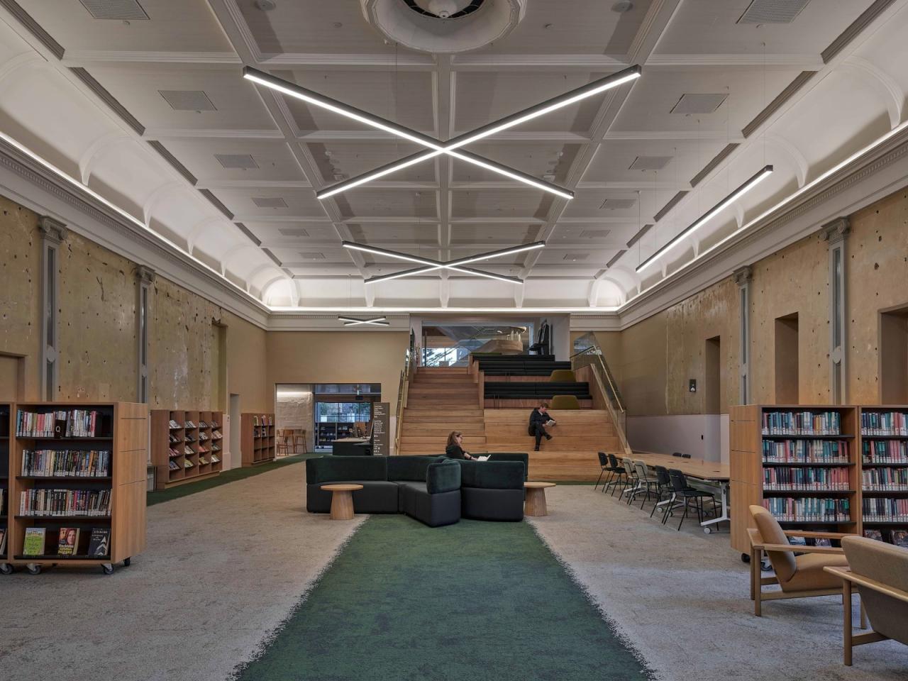 BIM建筑|瓦南布尔图书馆与学习中心 / Kosloff Architecture BIM建筑|瓦南布尔图书馆与学习中心 / Kosloff Architecture