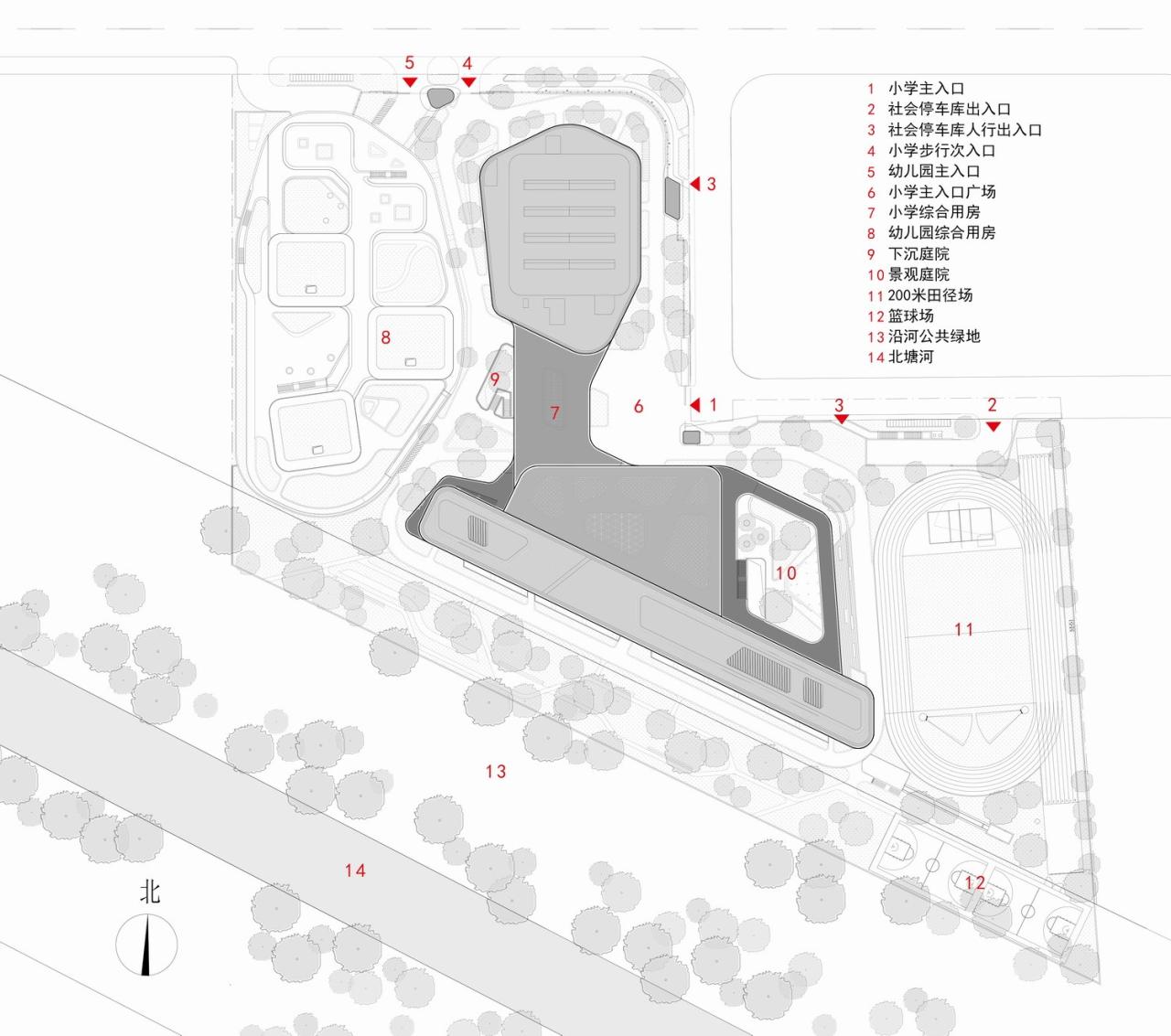 BIM建筑|对话童心,天性乐园:杭州江南实验学校教育集团江晖小学 / 浙江大学建筑设计研究院 BIM建筑|对话童心,天性乐园:杭州江南实验学校教育集团江晖小学 / 浙江大学建筑设计研究院
