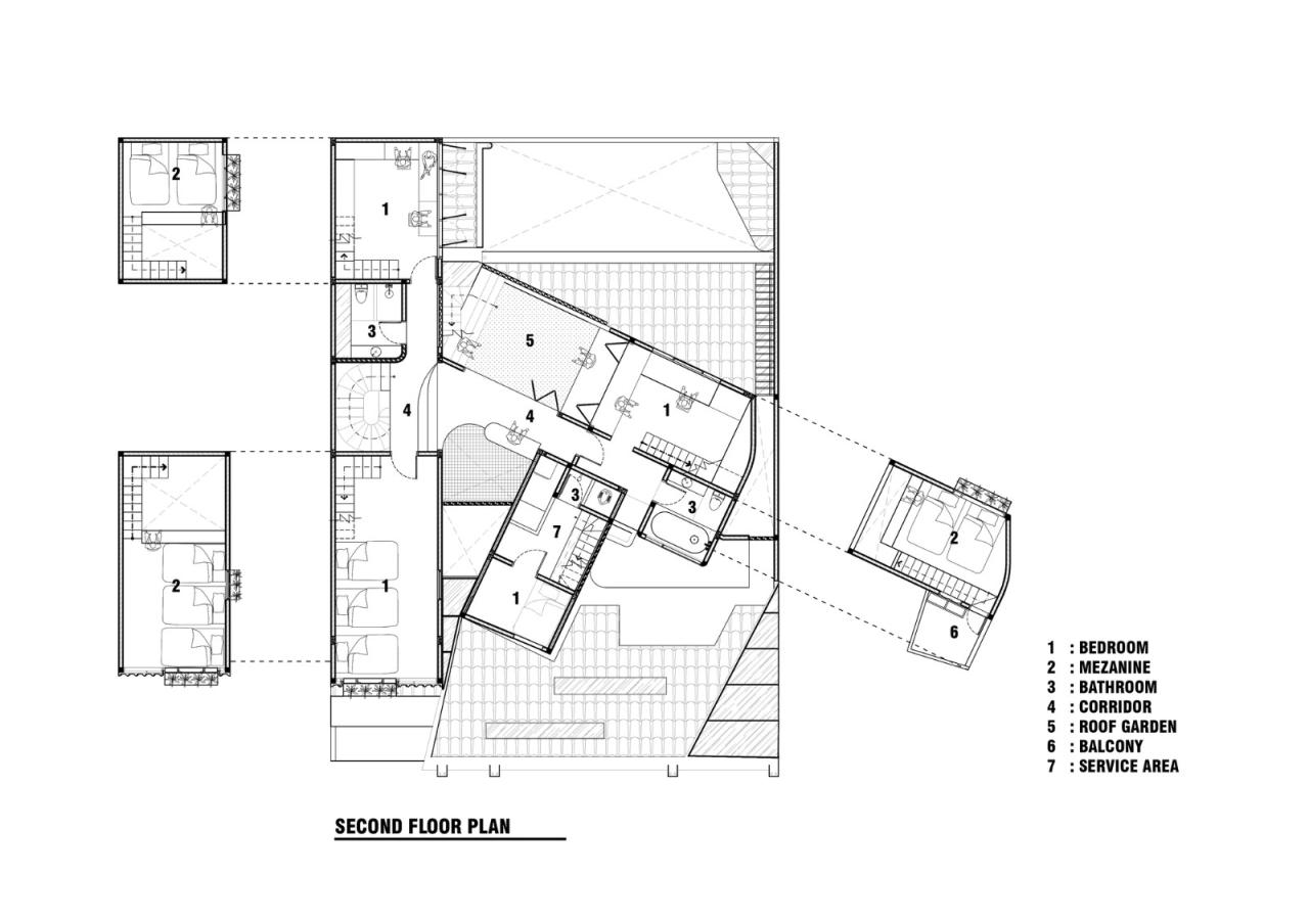 BIM建筑|爪哇屋顶+旋转房间,分心的房子 / Ismail Solehudin Architecture BIM建筑|爪哇屋顶+旋转房间,分心的房子 / Ismail Solehudin Architecture