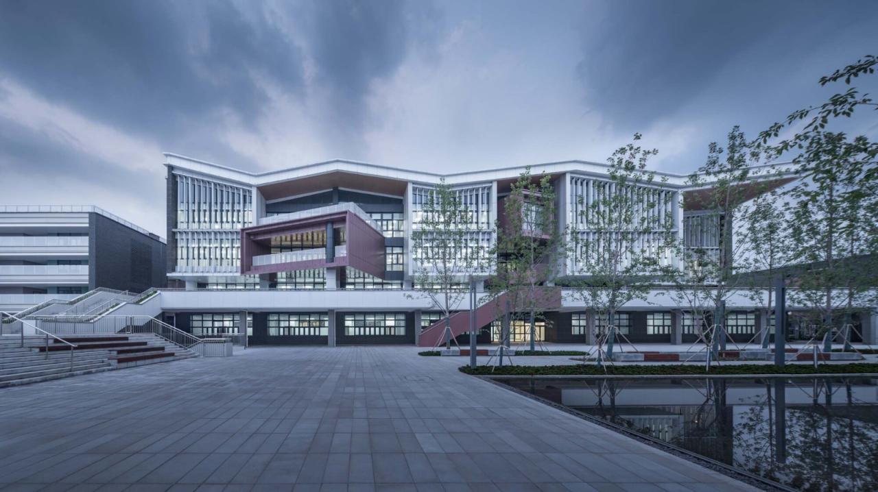 BIM建筑|南京中华中学雨花校区 / 东南大学建筑设计研究院 BIM建筑|南京中华中学雨花校区 / 东南大学建筑设计研究院