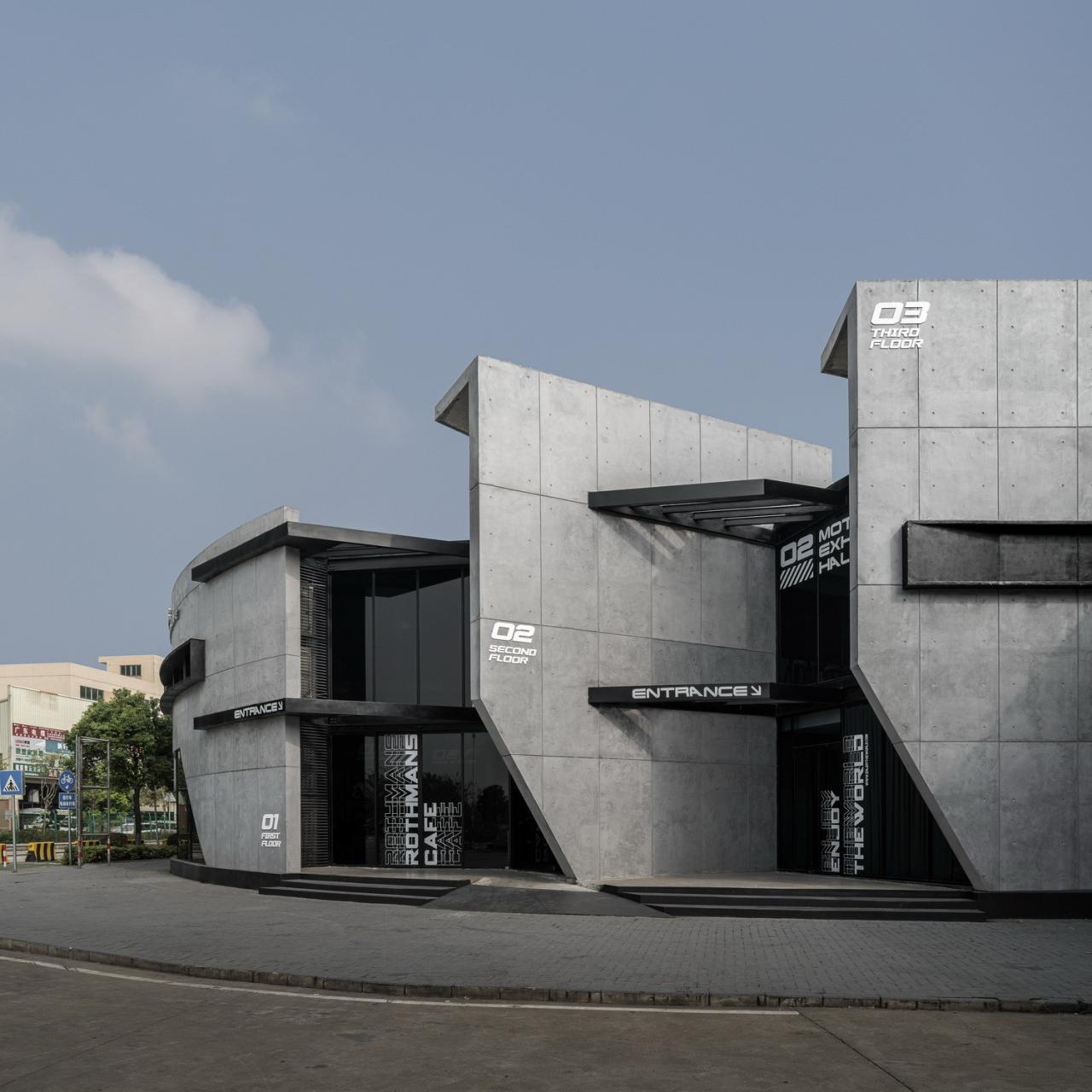 BIM建筑|机器与隐喻的诗学:顺德EW机车展厅 / SN-A超然建筑 BIM建筑|机器与隐喻的诗学:顺德EW机车展厅 / SN-A超然建筑