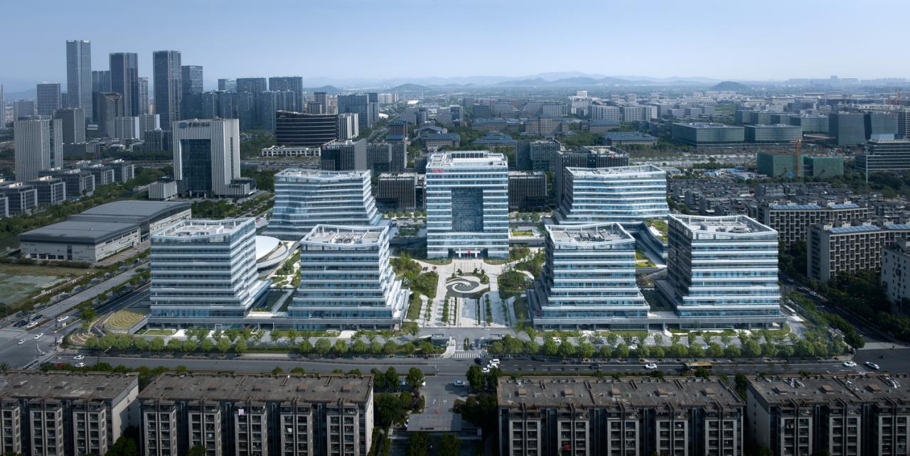 BIM建筑|科创办公:中电海康集团总部 / 中国联合工程有限公司 BIM建筑|科创办公:中电海康集团总部 / 中国联合工程有限公司