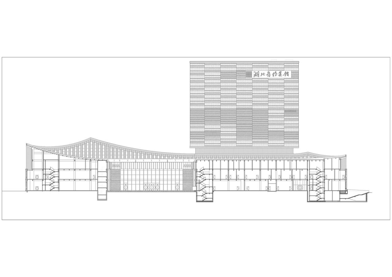 BIM建筑|湖北省档案馆新馆 / 中南建筑设计院 BIM建筑|湖北省档案馆新馆 / 中南建筑设计院