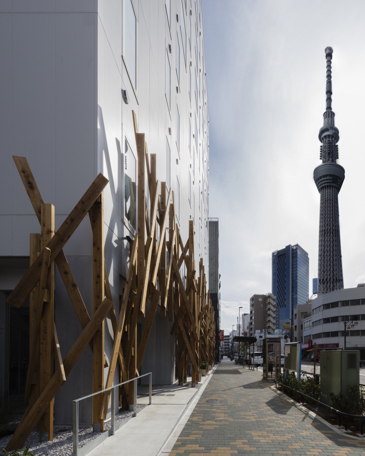 BIM建筑|ONE@东京酒店 / 隈研吾建筑都市设计事务所 BIM建筑|ONE@东京酒店 / 隈研吾建筑都市设计事务所
