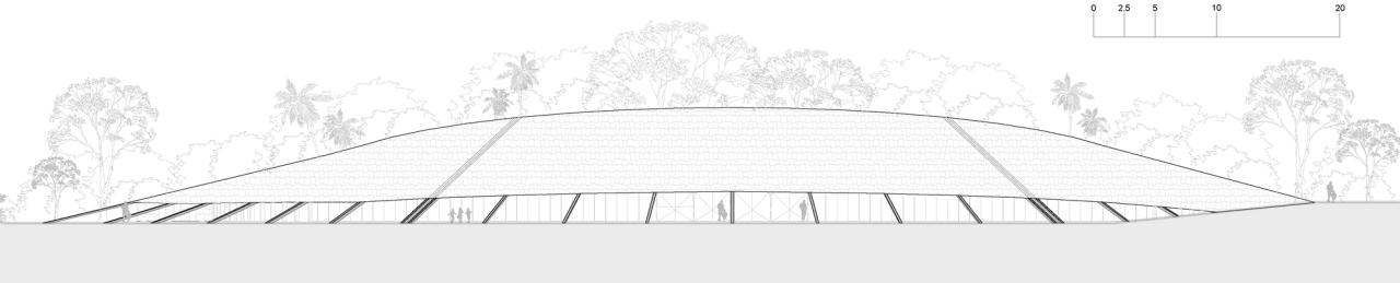 BIM建筑|覆盖在大地上,查普尔特佩克环境文化中心 / ERREqERRE Arquitectura y Urbanismo + Taller ID BIM建筑|覆盖在大地上,查普尔特佩克环境文化中心 / ERREqERRE Arquitectura y Urbanismo + Taller ID