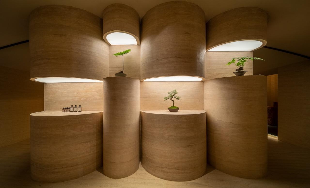 BIM建筑|身体与精神的疗愈:指沐-水印spa / 元秀万建筑事务所 BIM建筑|身体与精神的疗愈:指沐-水印spa / 元秀万建筑事务所