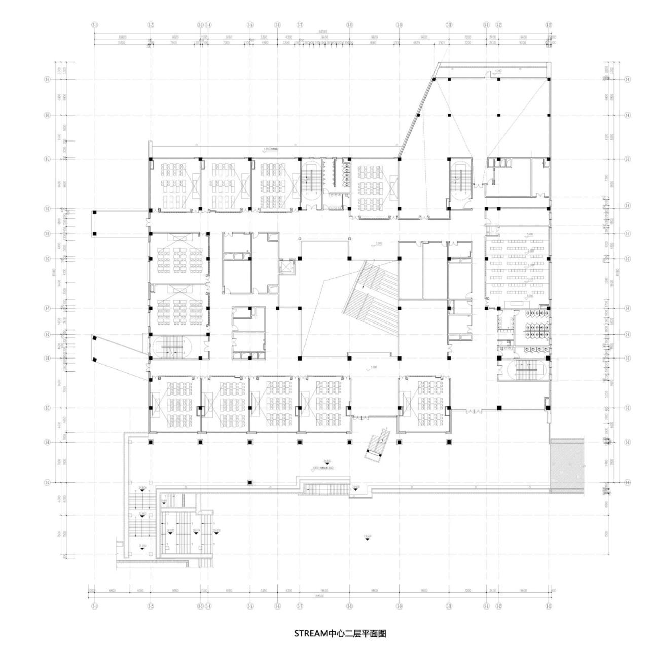 BIM建筑|南京中华中学雨花校区 / 东南大学建筑设计研究院 BIM建筑|南京中华中学雨花校区 / 东南大学建筑设计研究院