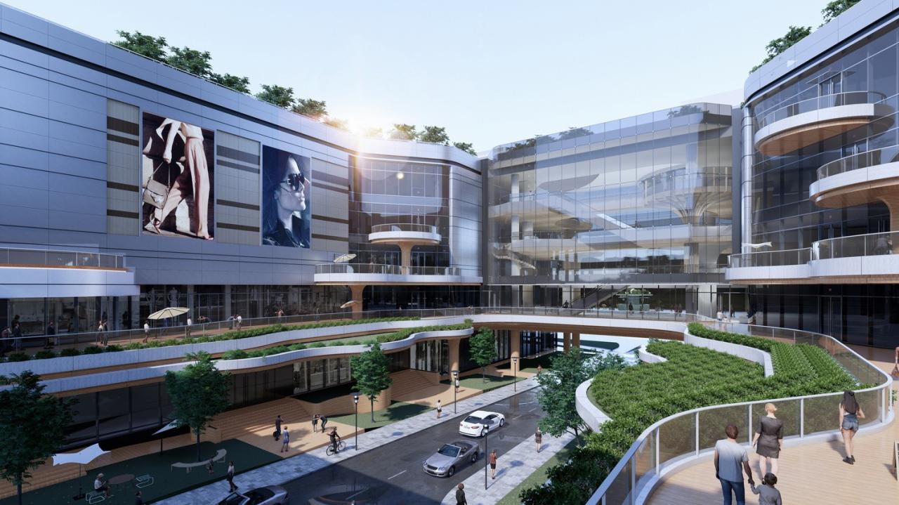 BIM建筑|长沙招商梅溪湖花园城方案首发:【二十四时·森活童行】科技生态有氧MALL / 三益中国 BIM建筑|长沙招商梅溪湖花园城方案首发:【二十四时·森活童行】科技生态有氧MALL / 三益中国