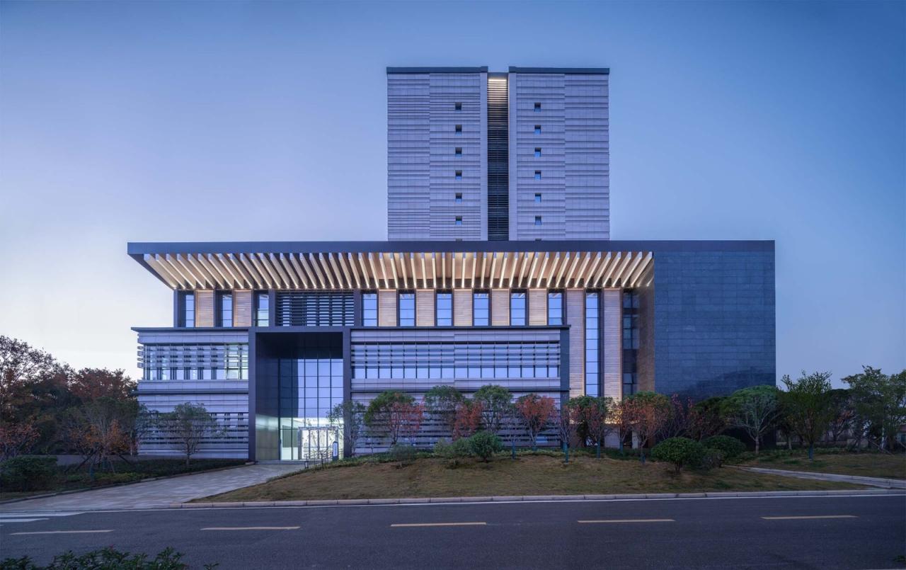 BIM建筑|湖北省档案馆新馆 / 中南建筑设计院 BIM建筑|湖北省档案馆新馆 / 中南建筑设计院