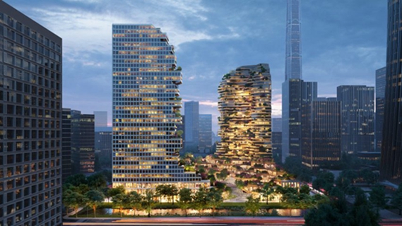 BIM建筑|MVRDV设计南京绿洲大厦 BIM建筑|MVRDV设计南京绿洲大厦