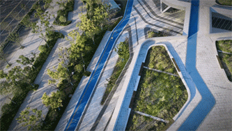 BIM建筑|体育运动催化城市生活:桐乡市全民健身中心暨李宁体育园 / PTD柏涛设计 BIM建筑|体育运动催化城市生活:桐乡市全民健身中心暨李宁体育园 / PTD柏涛设计